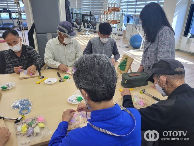 평택시 안중보건지소, 장애인을 위한 행복공방 프로그램 운영!