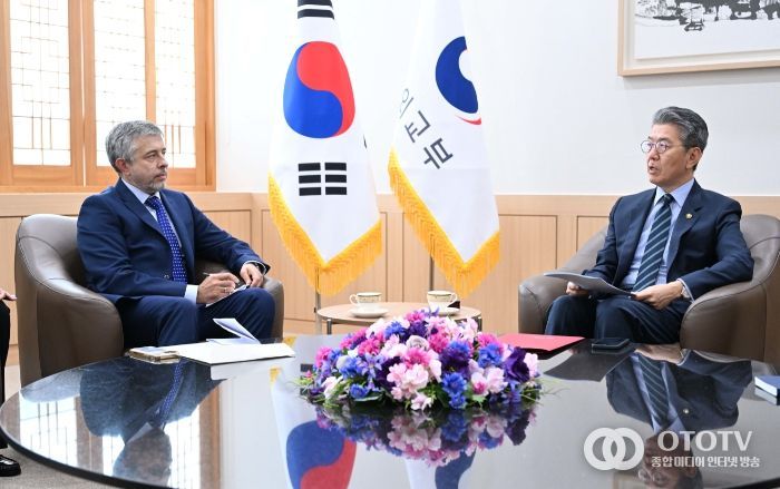 김홍균 1차관, 주한러시아대사 초치