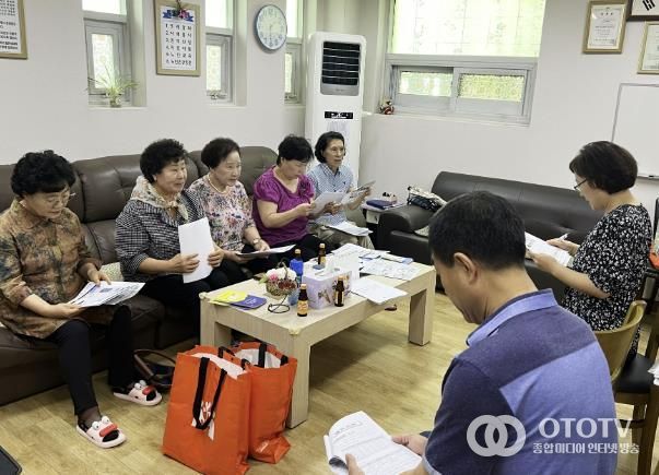 수원시 장안구 조원2동, 수원새빛돌봄 홍보를 위한 경로당 순회 방문