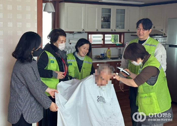 평택시 세교동 지역사회보장협의체, 겨울맞이 이미용 봉사활동과 더불어 전하는 안부