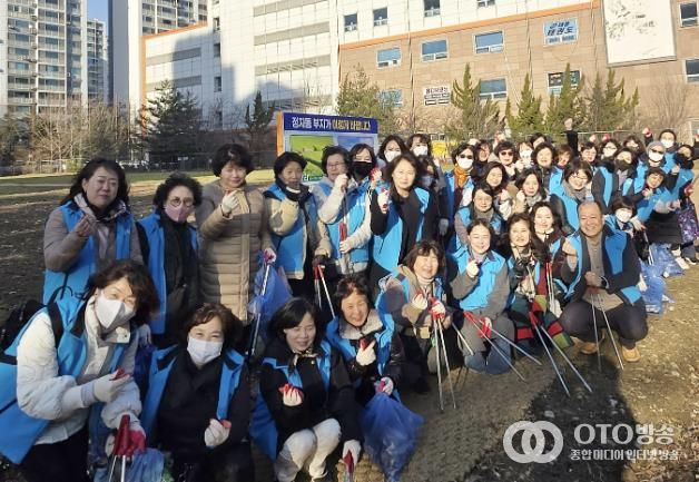 수원시 장안구 정자3동, 설맞이 일제 대청소 실시