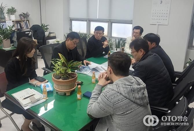 수원시 팔달구 매산동, 폐기물 수거업체와 간담회 가져