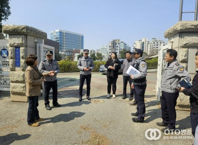 수원시 영통구 영통2동, (구)영동중학교 부지 합동 현장점검 실시