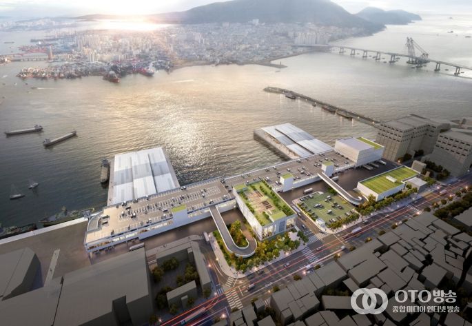 부산공동어시장 현대화사업 조감도