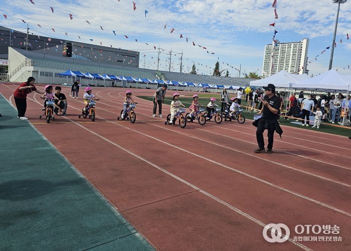 오산시, 제37회 어린이 자전거 달리기 대회 성황리 개최