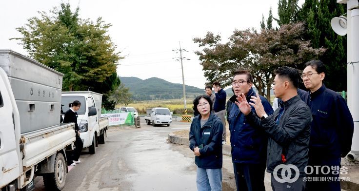 벼 수확기 농가 현장 방문