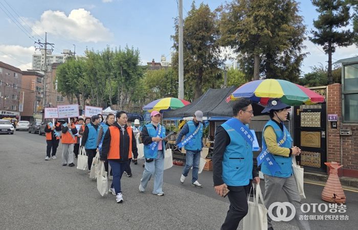 군자동, 한파 대비 복지 사각지대 발굴 캠페인 추진