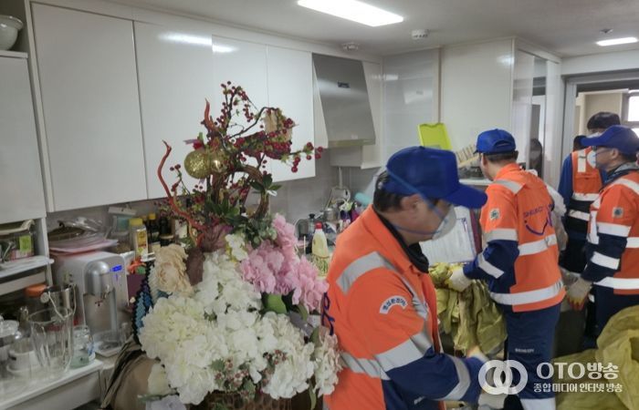 장곡동, ‘똑똑 주거환경 클린사업’으로 취약 가구에 깨끗한 보금자리 마련