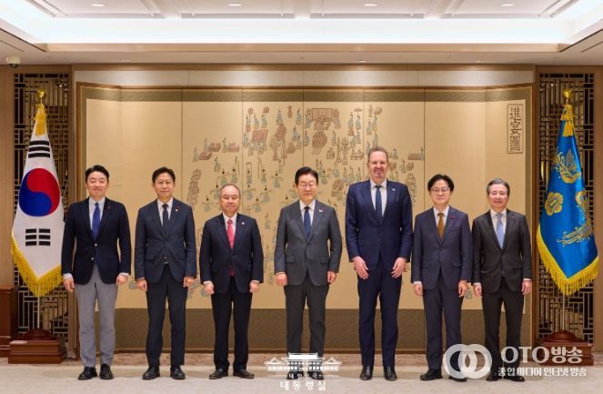 손정의 소프트뱅크회장 접견(대통령실)