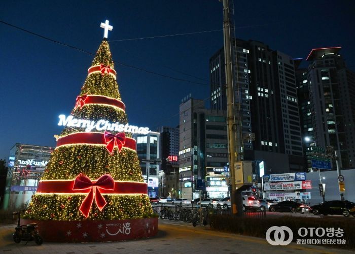 시흥의 겨울, 아름다운 빛으로 밝히다(신천역)