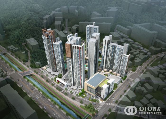 양지마을 주거재생혁신지구 사업 조감도