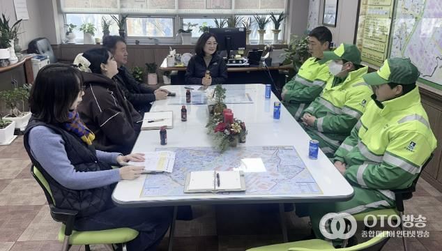 수원시 영통구 매탄3동, 생활폐기물 수집운반 대행업체 간담회 개최