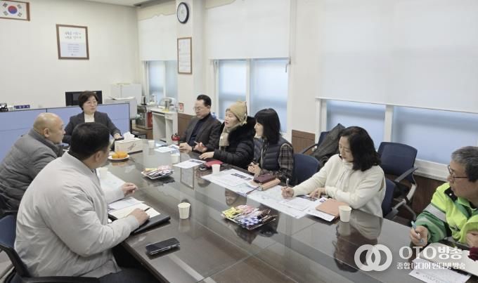 수원시 장안구 정자3동, 생활폐기물 수집·운반 대행업체와 간담회 실시