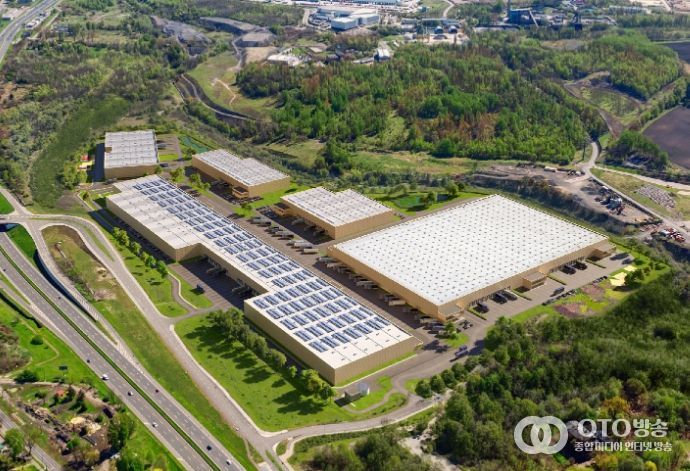 폴란드 카토비체 물류센터 조감도