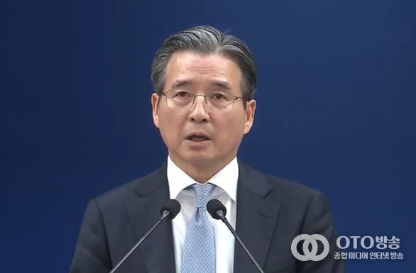 김용범 청와대 정책실장 브리핑(KTV 방송화면 캡춰)