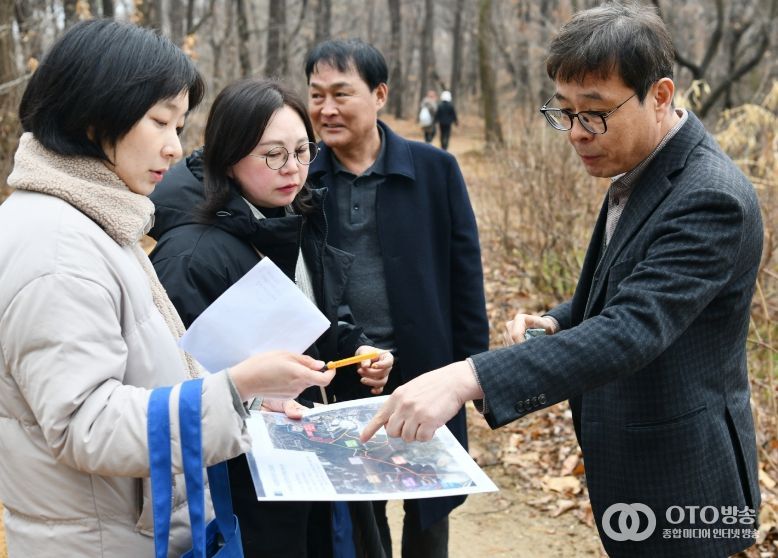수원시 영통구, 사색공원 정비 완료… 산책로·쉼터 등 이용환경 개선 확인