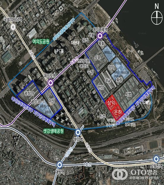 위치도 (영등포구 여의도동 51·52 일대)