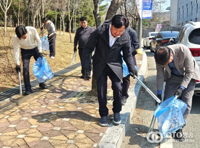 천안시 동남구, 봄맞이 천안종합휴양관광지 대청소