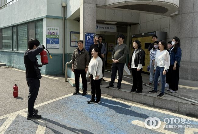 수원시 장안구 정자1동, 2026년 공공기관 합동 소방훈련 실시